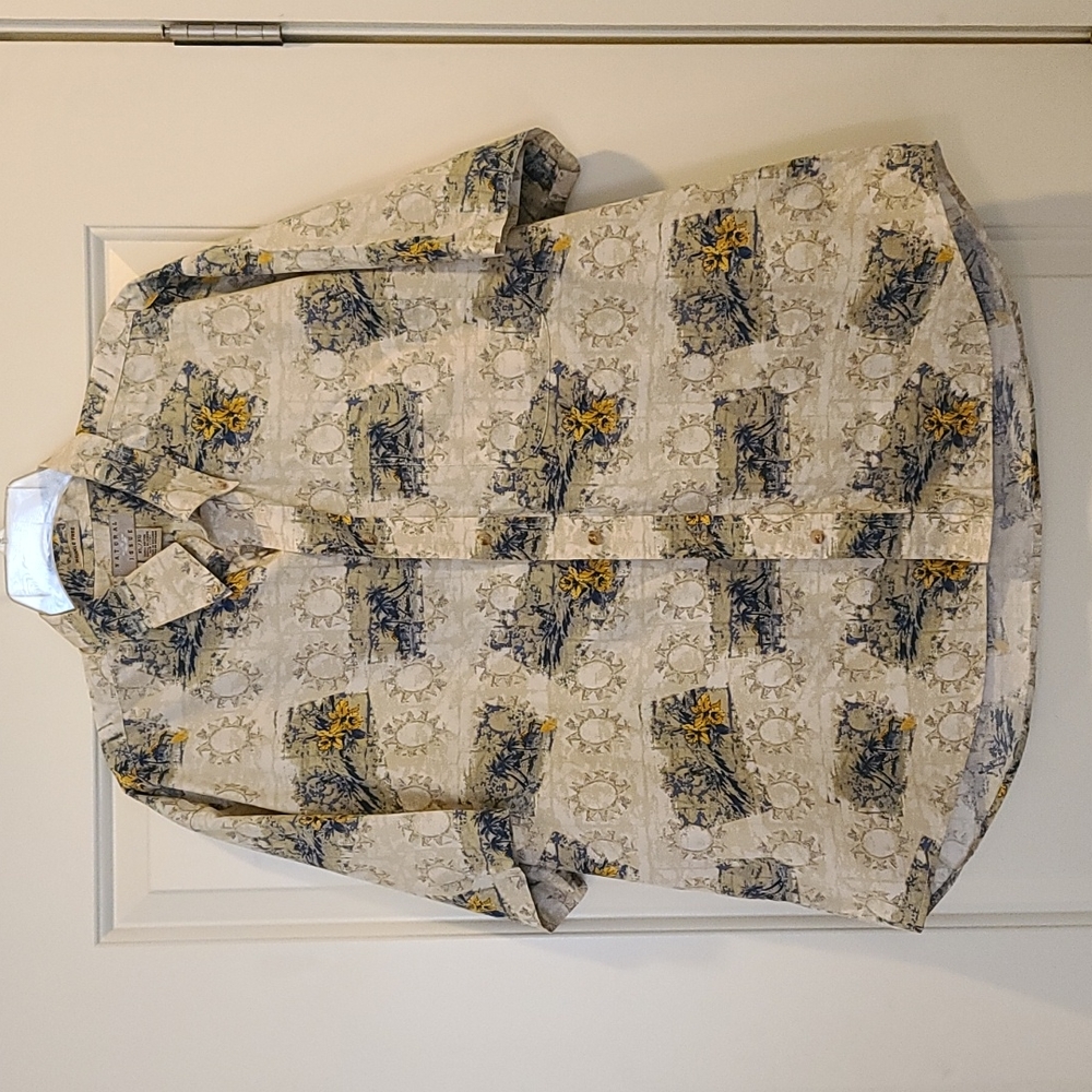 Tropical-print shirt